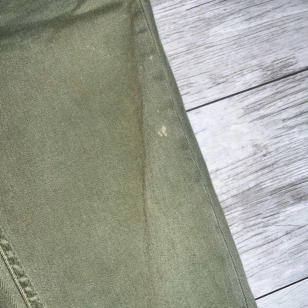 Free People Distressed Green Jeans Size 28 - Picture 2 of 5